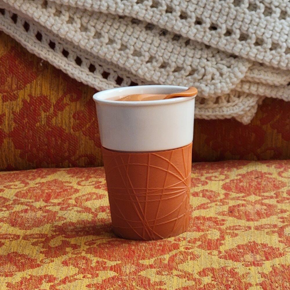 2013 Orange Starbucks Travel
Coffee Mug Cup Tumbler